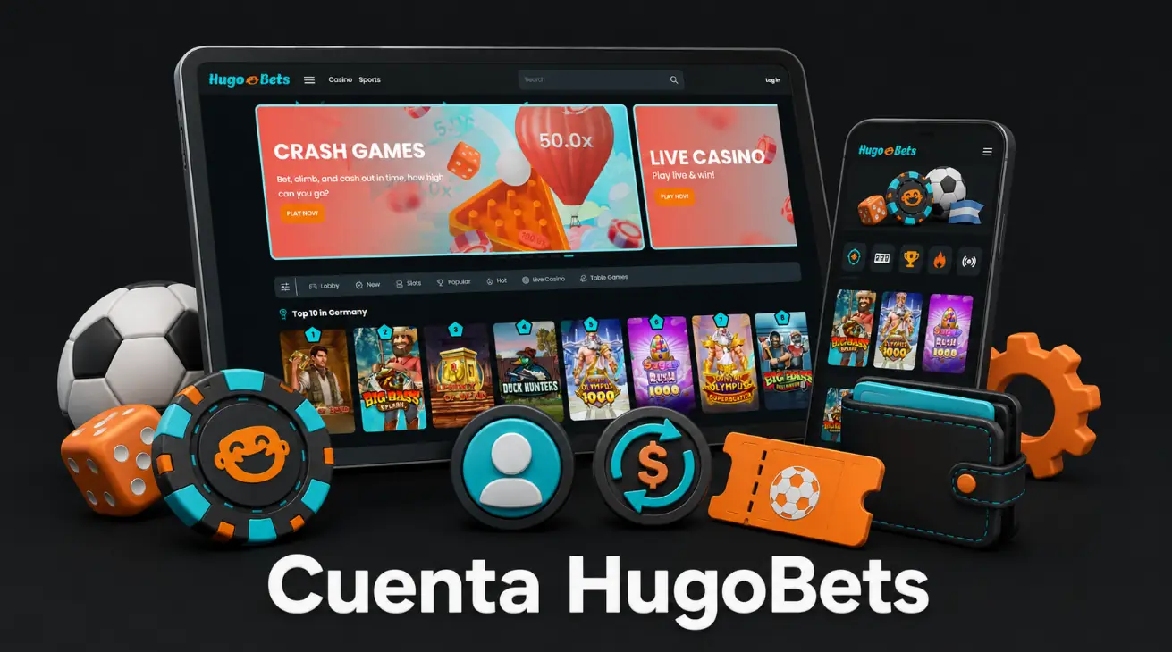 Una Cuenta para Casino y Apuestas Deportivas en HugoBets